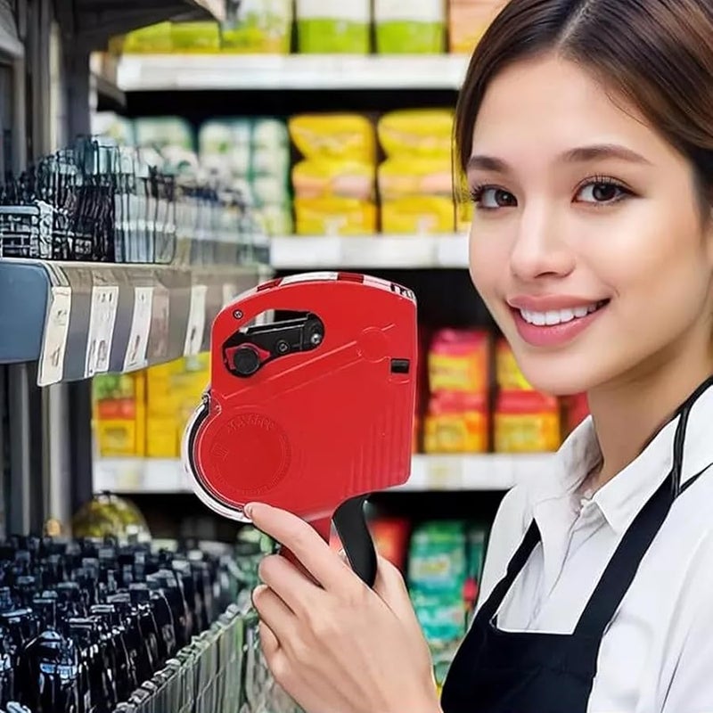 Handheld Labeling Machine Multi Function Code Tagging Pricing Labeler For Supermarket Cafe - Image 2